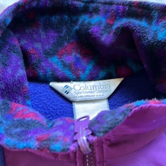 Vintage Columbia Bugaboo Fleece + Jacket Retro Rad Hiking Camping Trekking - Picture 10 of 12